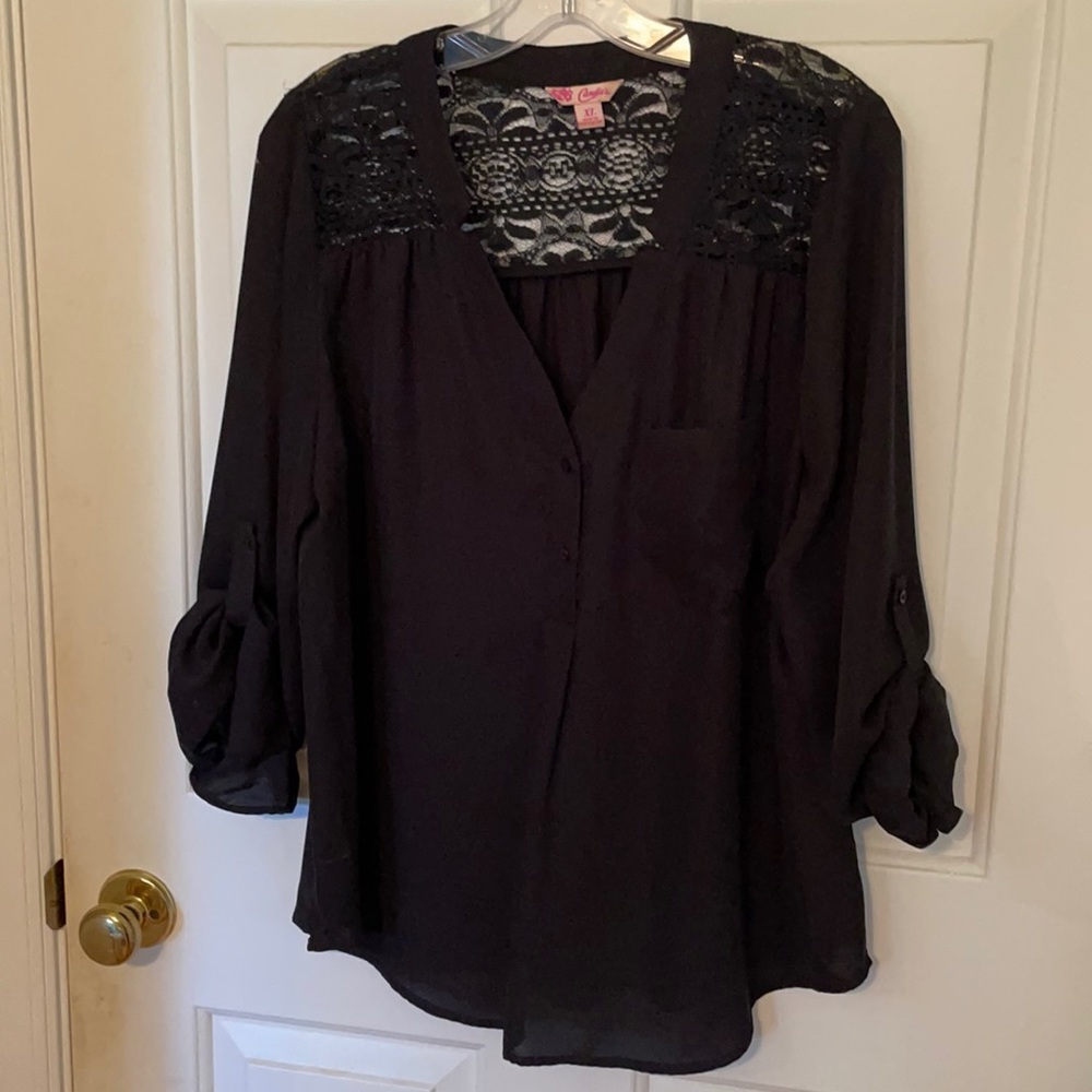 Candies Black blouse.